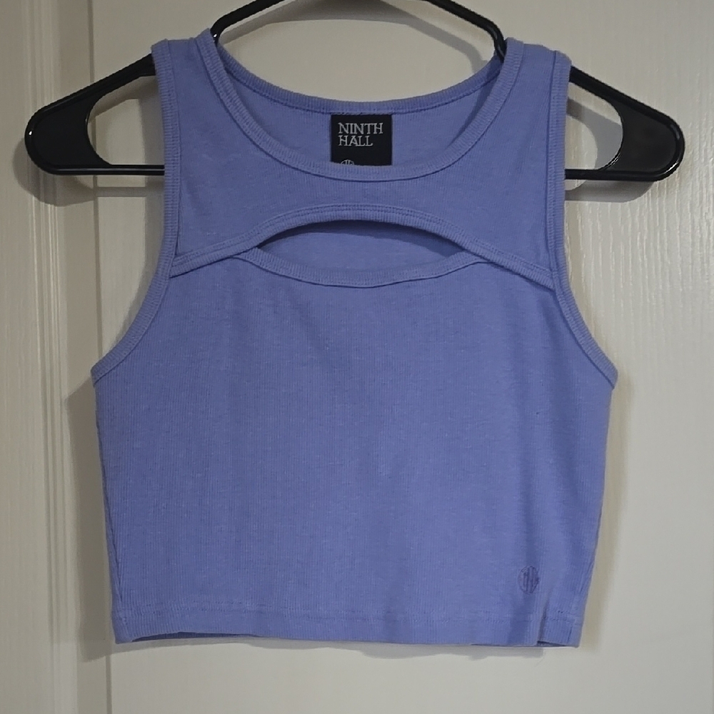 Women's Purple Crop Top